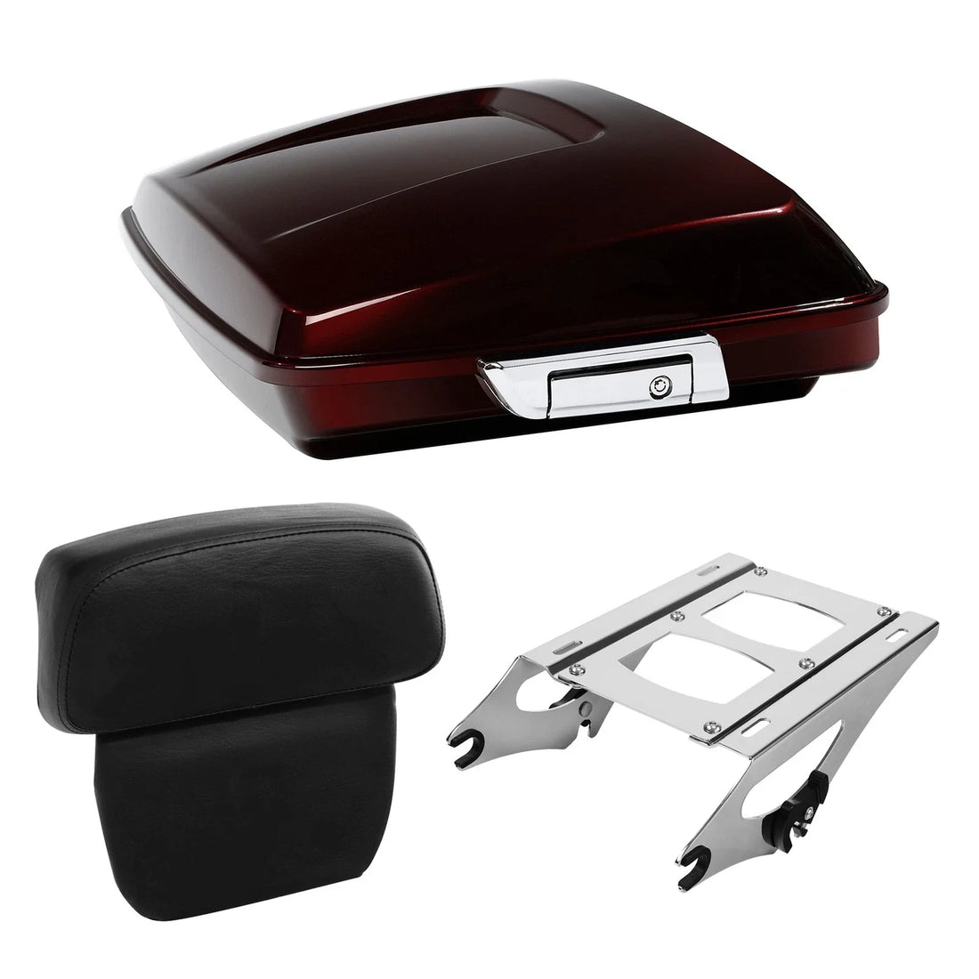 Razor Trunk Pad Mount Rack Fit For Harley Touring 2014-2025 2024 Twisted Cherry