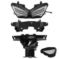 Front Headlight Ram Air Duct Fairing Bracket Fit For Kawasaki Ninja ZX6R 2019-23