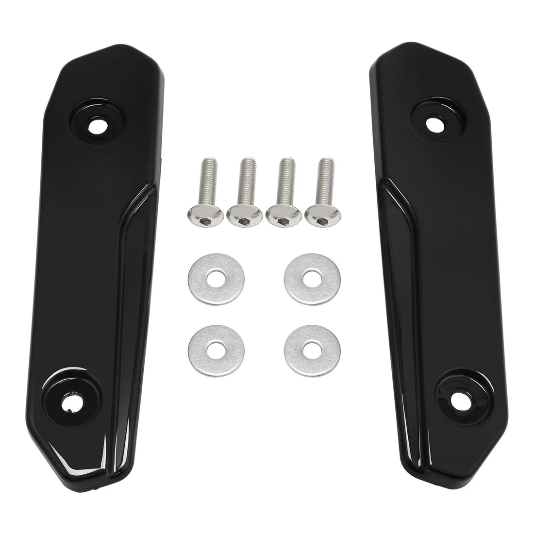 Split Windshield Side Trims Fit For Harley Cvo Street Glide Flhxse 2023-25 Black