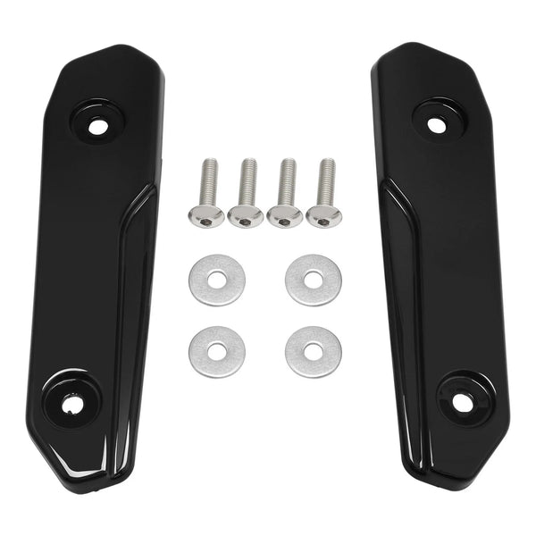 Split Windshield Side Trims Fit For Harley Cvo Street Glide Flhxse 2023-25 Black