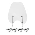 49mm Clamps Detachable Quick Release Windshield Fit For Harley Street Bob 18-25