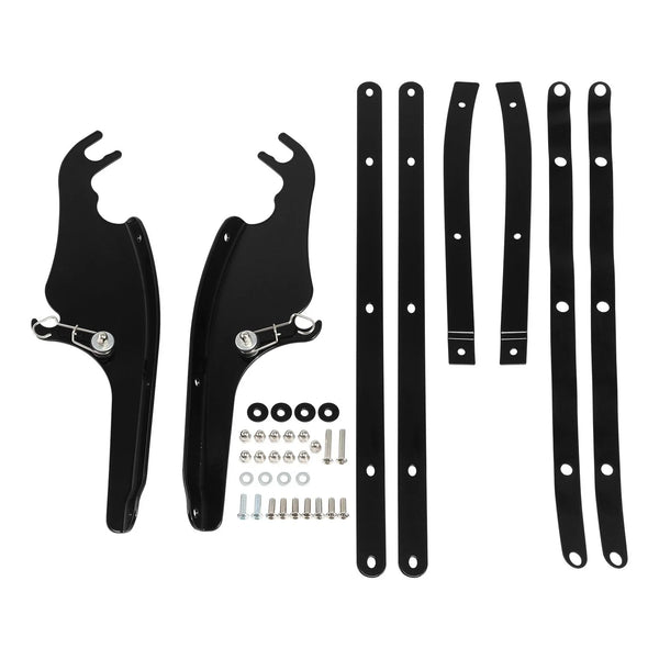 Windscreen Windshield Mount Bracket Fit For Harley Davidson FL Softail 2000-17
