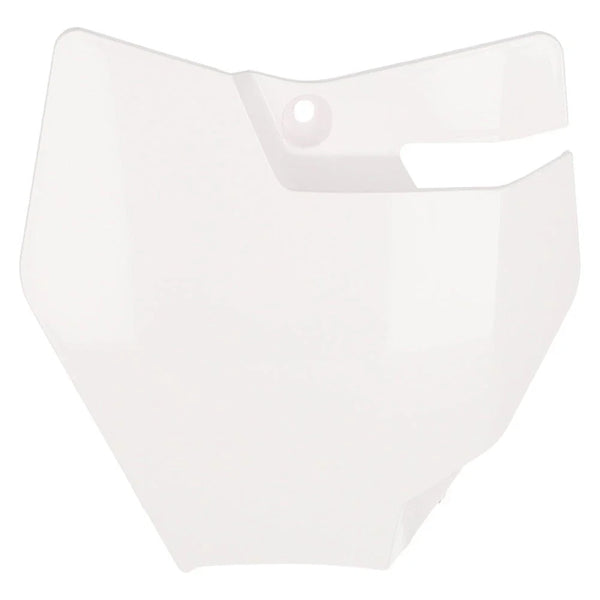 Acerbis 2980610002 Front Number Plate White
