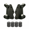 4 Point Docking Hardware Kit w/ Covers Fit For Harley Touring Road Glide 2009-13