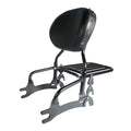 Backrest Sissy Bar W/ Luggage Rack Fit For Indian Chief Dark Horse 16-18 Black