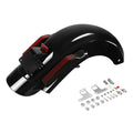 Rear Fender LED System Fit For Harley Touring Street Glide 2014-2024 Vivid Black