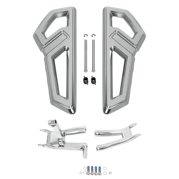 Rider Driver Footboards Floorboard Bracket Fit For Harley Heritage Classic 18-25