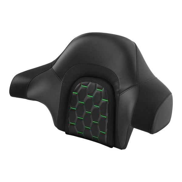 King Trunk Passenger Backrest Fit For Harley Touring Road Glide Tri Glide 14-23