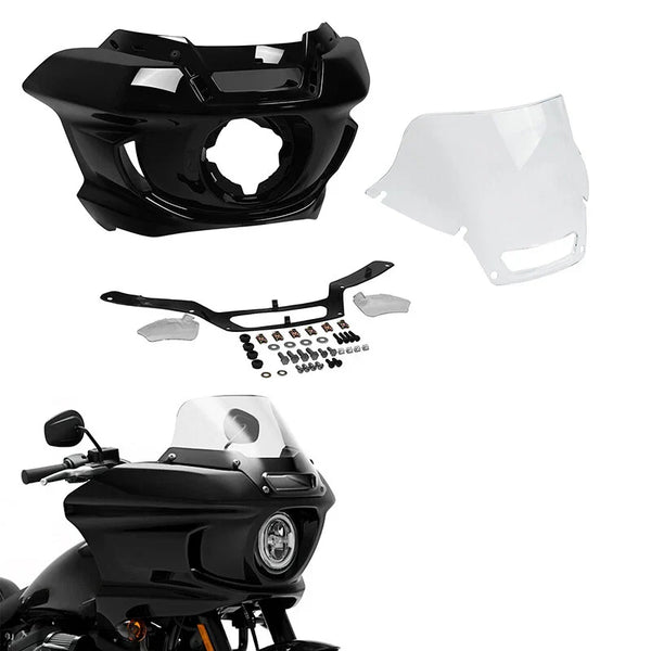Headlight Fairing Clear Windshield Fit For Harley Fxlrst 1YXZ Low Rider ST 22-25