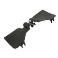 Left Right Updraft Wind Deflector Kit For Harley Touring Road Glide Models 98-13
