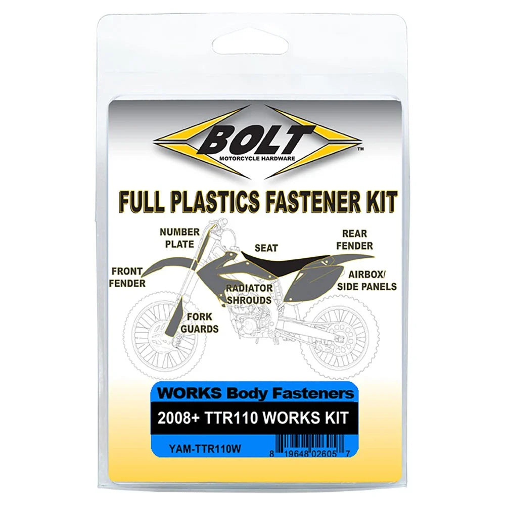 Bolt Works Full Plastics Fastener Kit