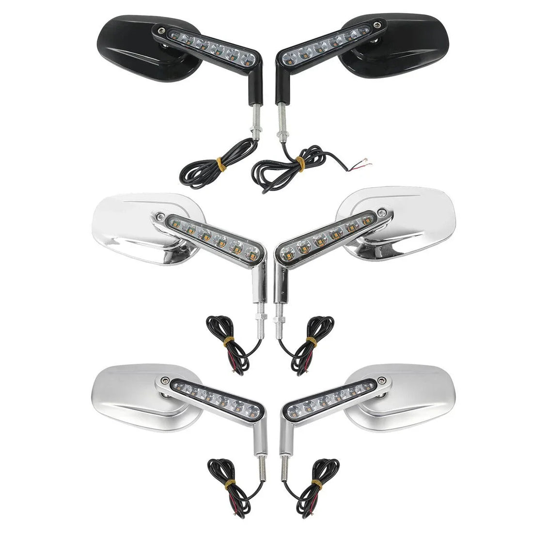 Rear View Mirrors & LED Front Turn Signals Fit For Harley Davidson Vrod Vrscf