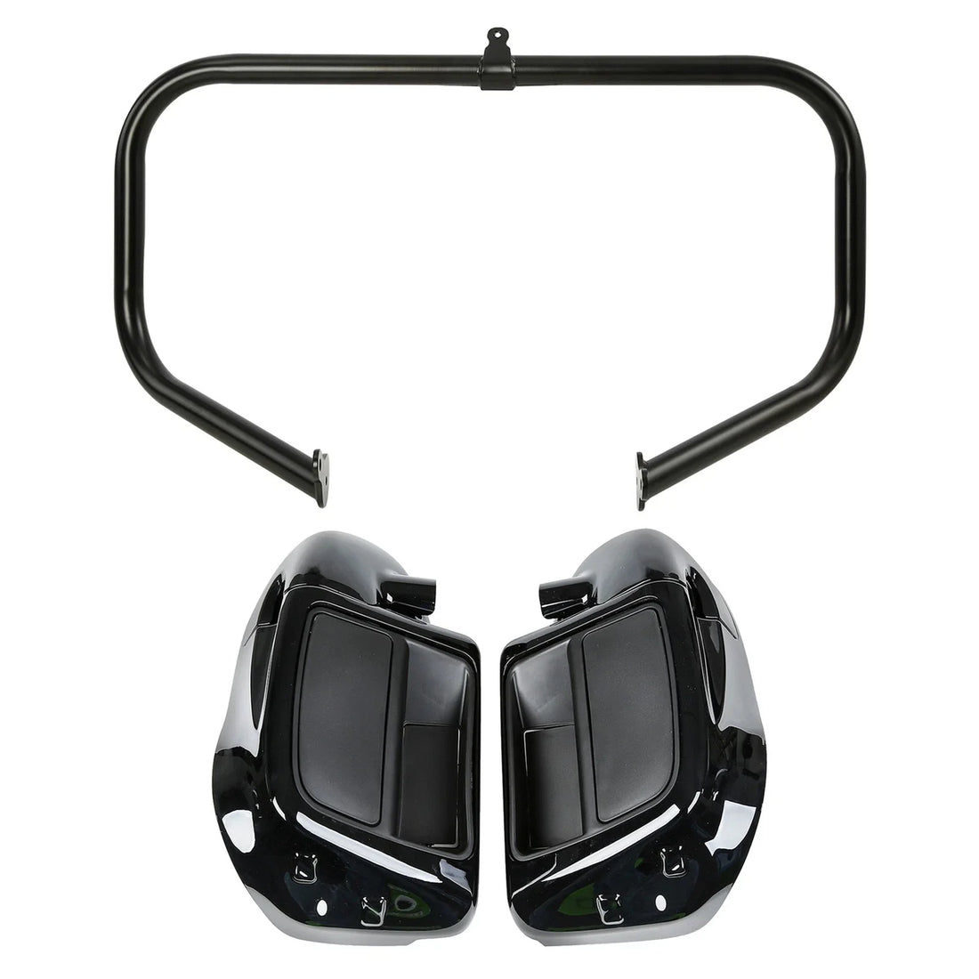 Lower Vented Leg Fairing 6.5" Speaker Crash Bar Fit For Harley Touring 2014-2023