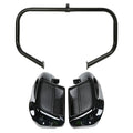 Lower Vented Leg Fairing 6.5" Speaker Crash Bar Fit For Harley Touring 2014-2023