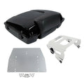 Black Razor Trunk & Solo Mount Plate Fit For Harley Electra Glide 2009-2013