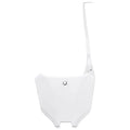UFO Front Number Plate White For Honda CRF450R 2021-2026
