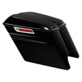 5" Stretched Saddlebags Fit For Harley Touring Street Glide 2014-24 Vivid Black