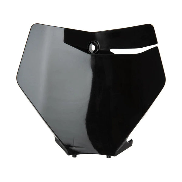 Acerbis 2736270001 Front Number Plate Black