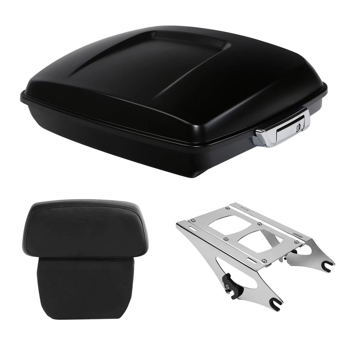 Razor Trunk Pad Mount Rack Fit For Harley Street Road Glide 14-2026 Black Denim