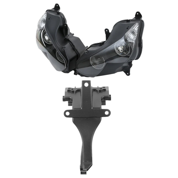 Front Headlight Assembly & Upper Stay Bracket Fit For Kawasaki Ninja ZX14R 12-24