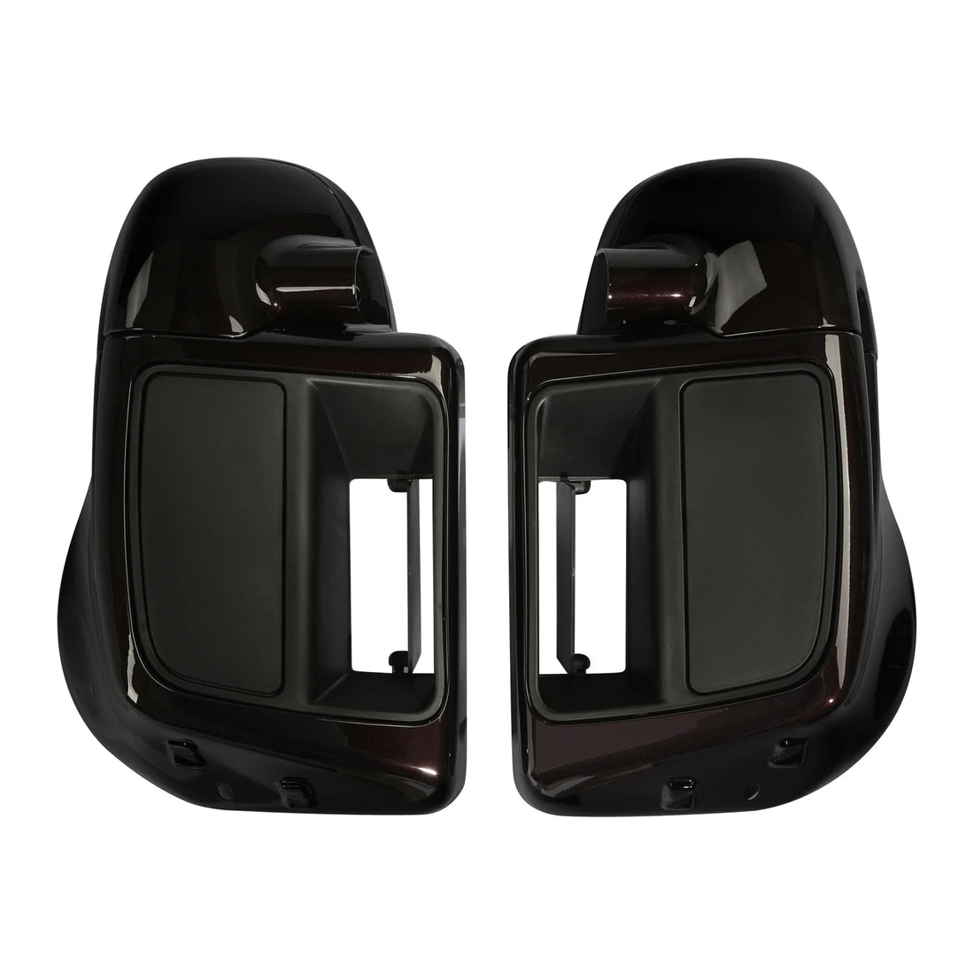 Lower Vented Fairings Fit For Harley Cvo Street Glide 2014-24 2018 Black Forest