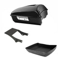 Chopped Trunk 2-Up Mount Rack Fit For Harley Touring Road Glide 1997-2008