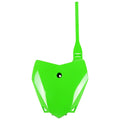 UFO Front Number Plate Green For Kawasaki KLX110R 2021-2026