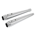 Chrome 4" Megaphone Slip-on Muffler Exhaust Pipes Fit For Harley Road King 17-25