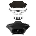 Unpainted Inner Outer Fairings Windshield Trim Fit For Harley Road Glide 98-2013