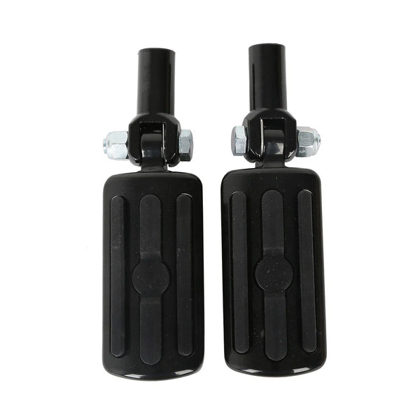 Rear Passenger Foot Pegs Clevis Mount Fit For Harley Softail Deluxe Flstn 00-06