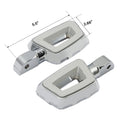 Chrome Passenger Foot Pegs Fit For Harley Softail Slim 2018-25 Pan America 21-25