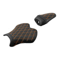 Driver & Passenger Seat Fit For Yamaha Yzf R6 YZFR6 2017-2022 Black Orange