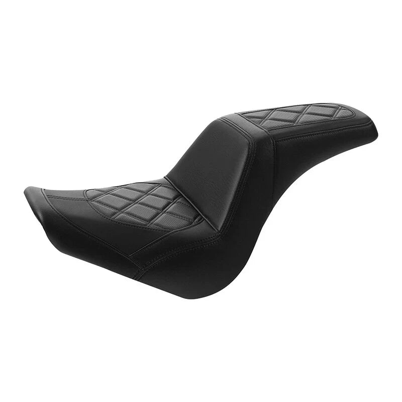 Black Driver & Passenger Seat Fit For Harley Softail Street Bob Fxbb 2018-2025