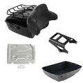 King Trunk Backrest Mount Rack Plate Fits For Harley Street Glide 2009-2013