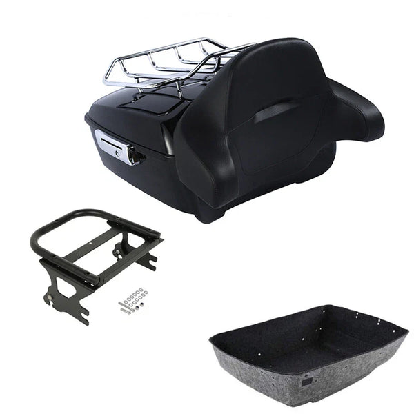 King Trunk Pad Mount Fit For Harley Touring Electra Road King Glide 97-08