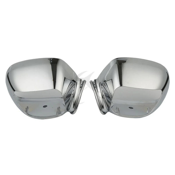 Chrome Rear-View Mirrors Cover Fit For Honda Goldwing GL1800 2001-2017 2002 2003