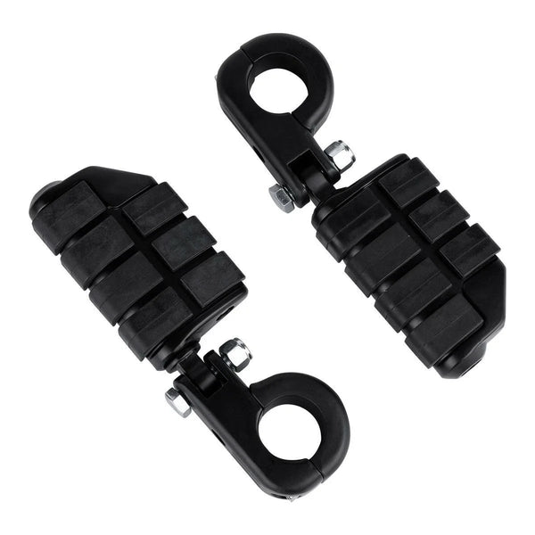 1.25" Highway Engine Guard Foot Pegs Mount Fit For Harley Touring Road Glide