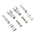 Passenger Foot Peg Support Mount Holder Clevis Kit Fit For Harley Softail 00-06