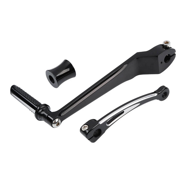 Black Shifter Lever Set Fit For Harley Touring Road King Street Glide 1988-2025