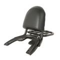 Black Backrest Pad Sissy Bar Rack Baseplate Fit For Harley V-Rod Vrsca 2002-2006