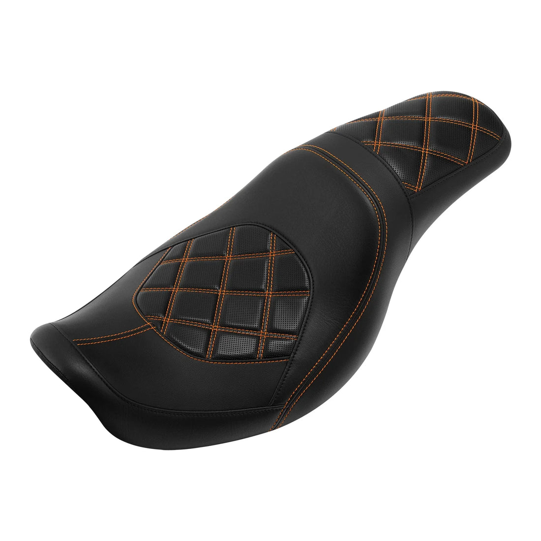 Driver Passenger Two-Up Seat Fit For Harley Dyna Fat Bob Wide Glide 2006-2017