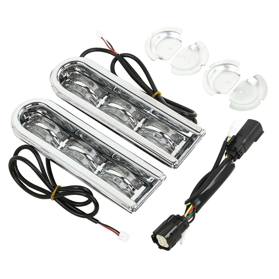 LED Inserts Saddlebag Support Lights For Harley Touring Road Street Glide 14-24