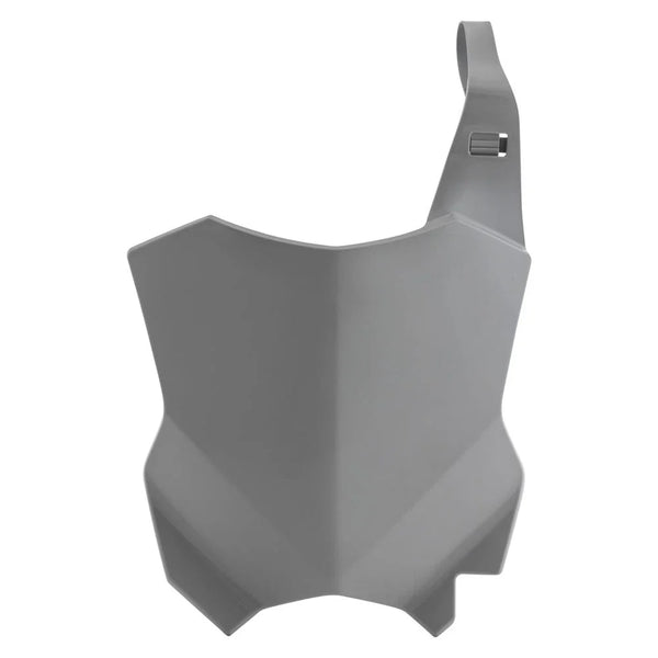 Acerbis 2449390011 Front Number Plate Grey