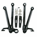 Rear Passenger Footpegs Bracket Mount Fit For Suzuki GSXR1000 2005-2006 Black US