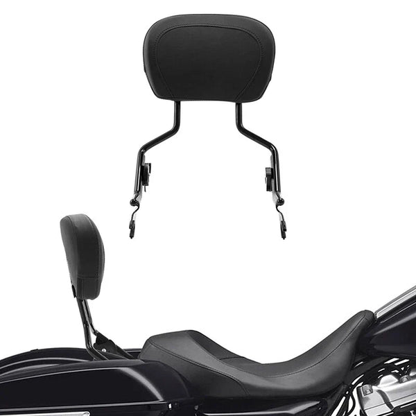 Detachable Passenger Backrest Sissy Bar Fit For Harley Touring Road King 09-25