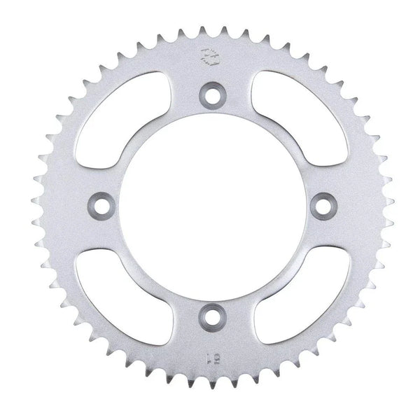 Primary Drive Rear Steel Sprocket 51 Tooth Silver For Honda CR80R 1986-2002