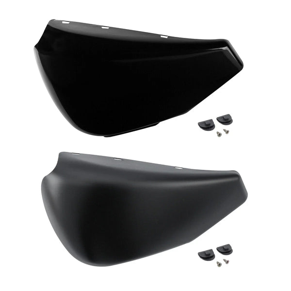 Matte/Gloss Black Left Battery Faring Cover Fit Harley Sportster 883 1200 04-13
