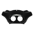 Vivid Black Front Outer Fairing Fit For Harley Touring Road Glide 1998-2013