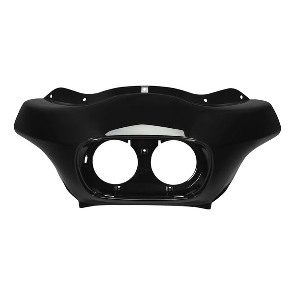 Vivid Black Front Outer Fairing Fit For Harley Touring Road Glide 1998-2013