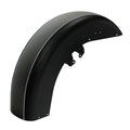 Front Fender Fit For Harley Electra Glide 2014-2024 Charcoal Denim / Black Denim